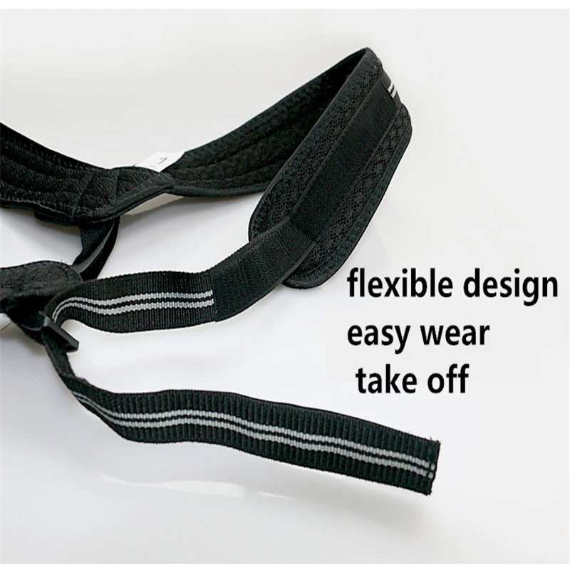 Upper back posture corrector elastic adjustable medical fixed shoulder back spine brace support belt with CE certificate4
