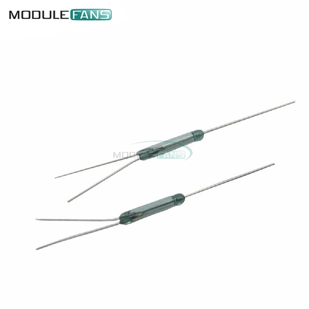 

5pcs Reed Switch 3 pin 3pin Magnetic Switch Normally Open And Normally Closed Conversion 2.5X14MM