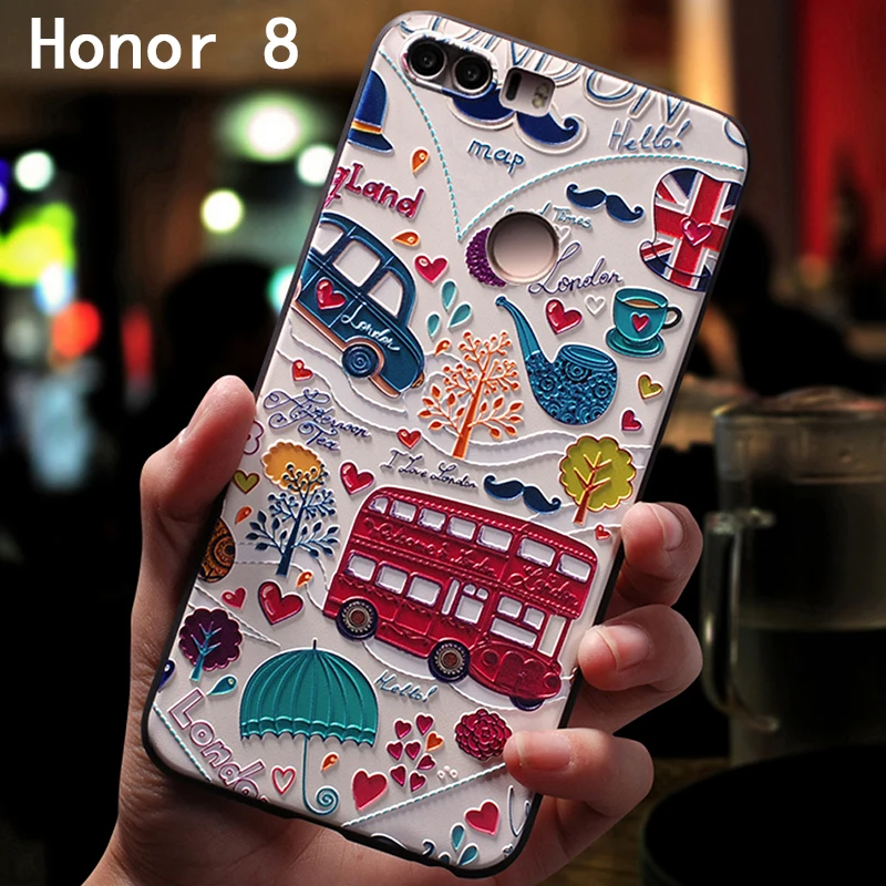 Yonlintan силиконовые силиконовый чехол крышка для Huawei Honor 8 honor8 Оригинальный
