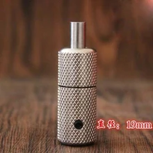 19 мм маленькая татуировка самофиксирующаяся ручка из нержавеющей стали татуировки Tandle оборудование для вышивания инструмент Аксессуары Горячая Распродажа