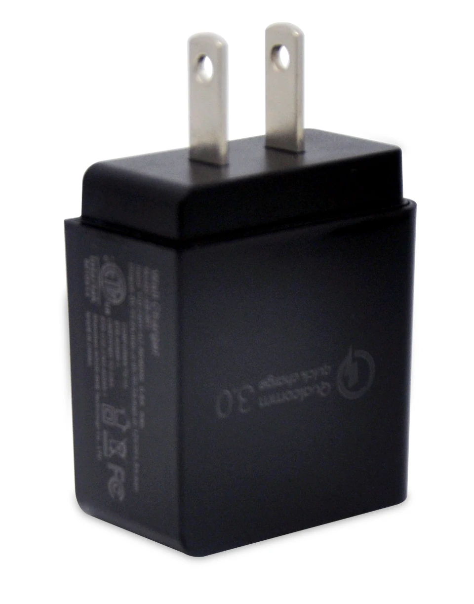 18W Quick Charge 3.0 USB Charger US Plug Wall Mobile Phone Charger Charger Adapter for iPhone Samsung Xiaomi Huawei (14)