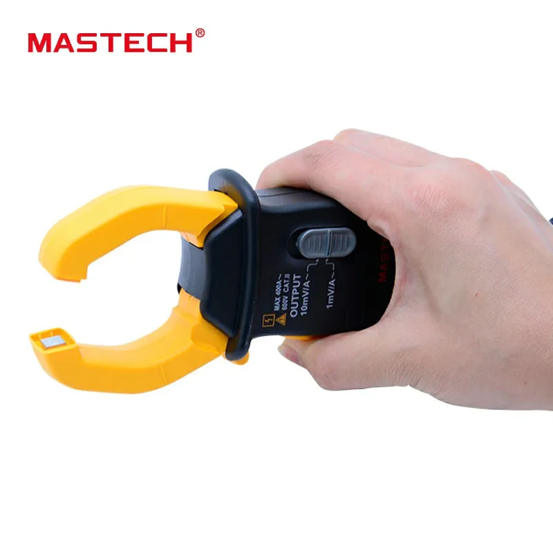 Переменный токовый преобразователь MASTECH MS3302 0.1A 400A зажим измеритель True RMS TRMS