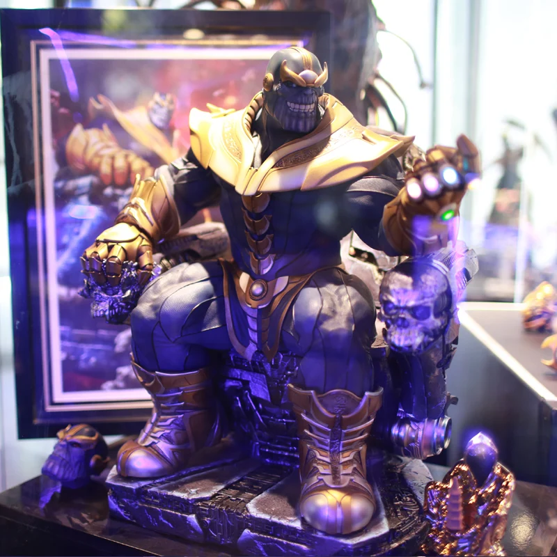 

New Arrival Worth Collection 1/4 Scale Thanos on Throne Resin Statue Recast High Quality