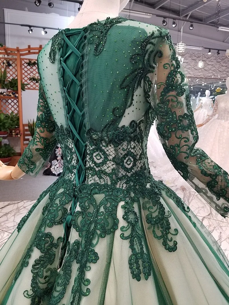 AIJINGYU Зимние Свадебные платья турецкий халат 2019 пикантные с длинным рукавом свадебные Бразилия Роскошные
