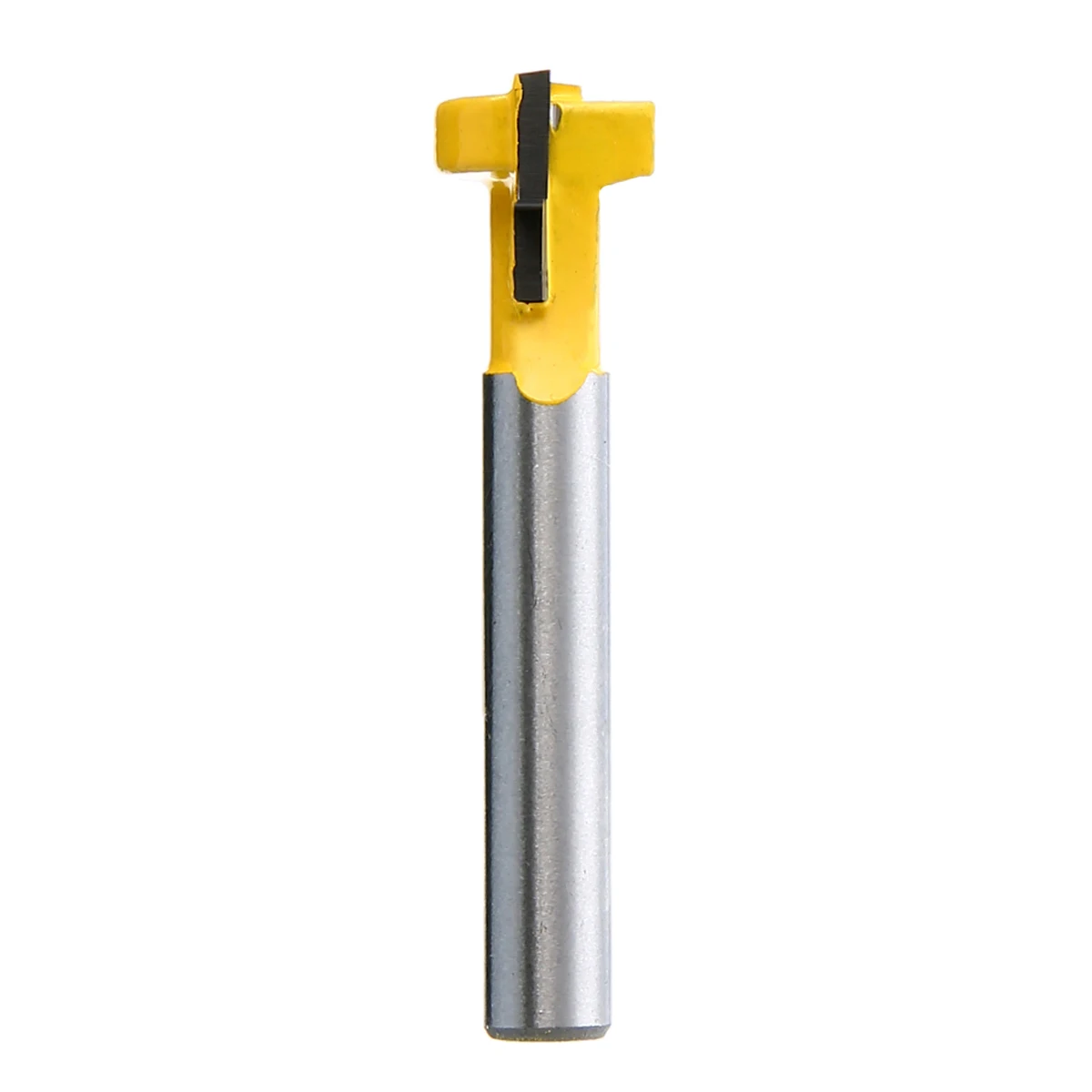 2pcs 1/4'' Shank T-Slot Handle Router Bits 3/8'' & 1/2'' Head Length Woodworking Milling Cutter