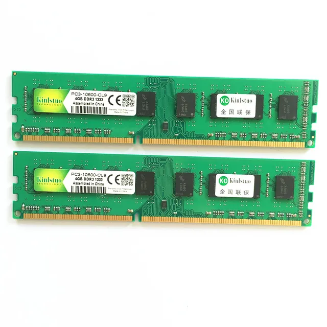 Best Price New Sealed DDR3 1333MHZ  PC3-10600 4GB only compatible with processor is AM3/AM3+ socket Desktop RAM Memory  Free Shipping!!!