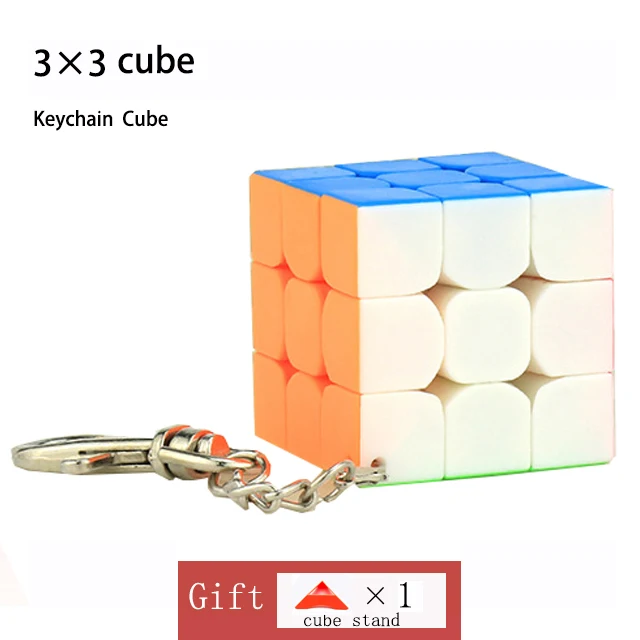 Магический кубик 3х3х3, 2x2x2 4x4x4 5x5x5, 6x6x6 7x7x7 брелок Cubo Magico, 2x2/oneplus 3/OnePlus x 3 4x4 5x5 6x6 7x7 головоломка нео куб сумка подставка игрушка малыш - Цвет: key chain 3x3