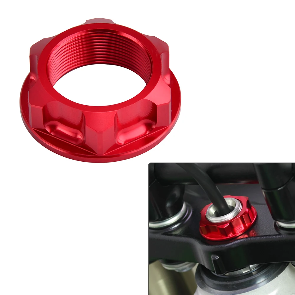 Мотоциклетная рулевая гайка CNC для Honda CRF1000L Africa Twin CRF250L CRF250M CR85R CRF150R CRF250R CRM250 XR230 XR250