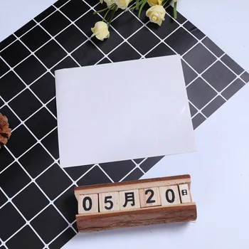 

100pcs/lot Kawaii White Round Blank kraftStickers DIY Hand Made For Gift Cake Baking Sealing Sticker