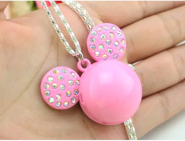 NEW Mickey Shape Cute Lovely Cartoons Pocket Watch fashion Necklace Quartz Watch NEW Mickey Shape Cute Lovely Cartoons Pocket Watch fashion Necklace Quartz Watch