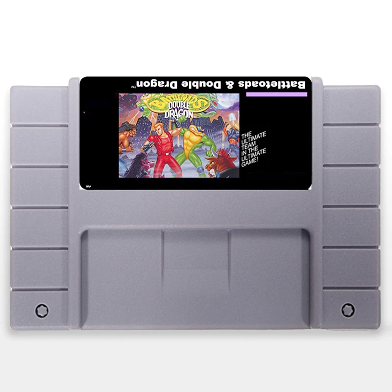

Battletoads Double Dragon The Ultimate Team 16 bit NTSC Big Gray Game Card For USA Version Game Player