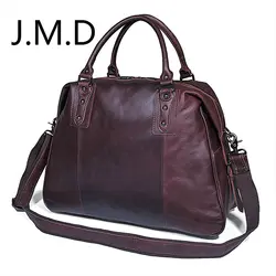 J.M.D 2019 Новое поступление 100% для мужчин's модный кожаный рюкзак крест средства ухода за кожей Портфели Сумка через плечо сумка 7071C