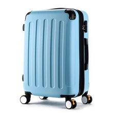 Hot! Mode 20 ” 24 polegadas fille trolley ABS étudiants belle voyage étanche bagages roulant valise extension boîte d’embarquement