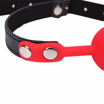 Silicone BDSM Sex Bondage Balls Gag Slave Harness Fetish Mouth Restraints Sex Toy Erotic Toy Sex Product For Couple Lover 4
