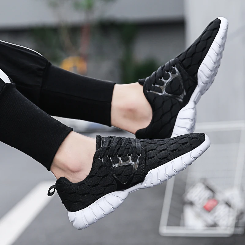 

Men Shoes Adult Men Sneakers Summer Zapatillas Hombre Breathable Shoes Super Light Casual Shoes Male Tenis Masculino Sneakers