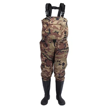 Thicker Waterproof Fishing Boots Pants Breathable Chest Waders Wading Farming Overalls Cleaning Siamese bust Clothes