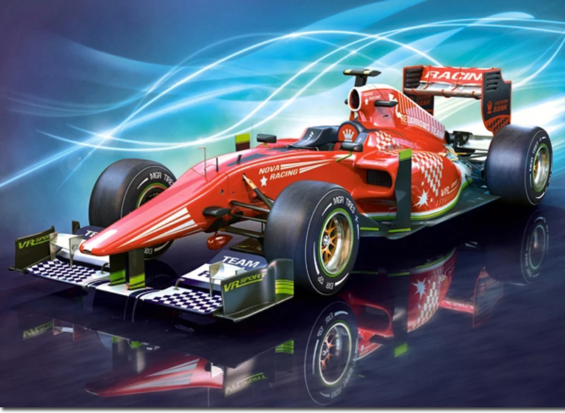 5D DIY Diamond Embroidery racing Diamond Mosaic Bedroom cars Point Diamond Paste Diamond Painting Cross Stitch