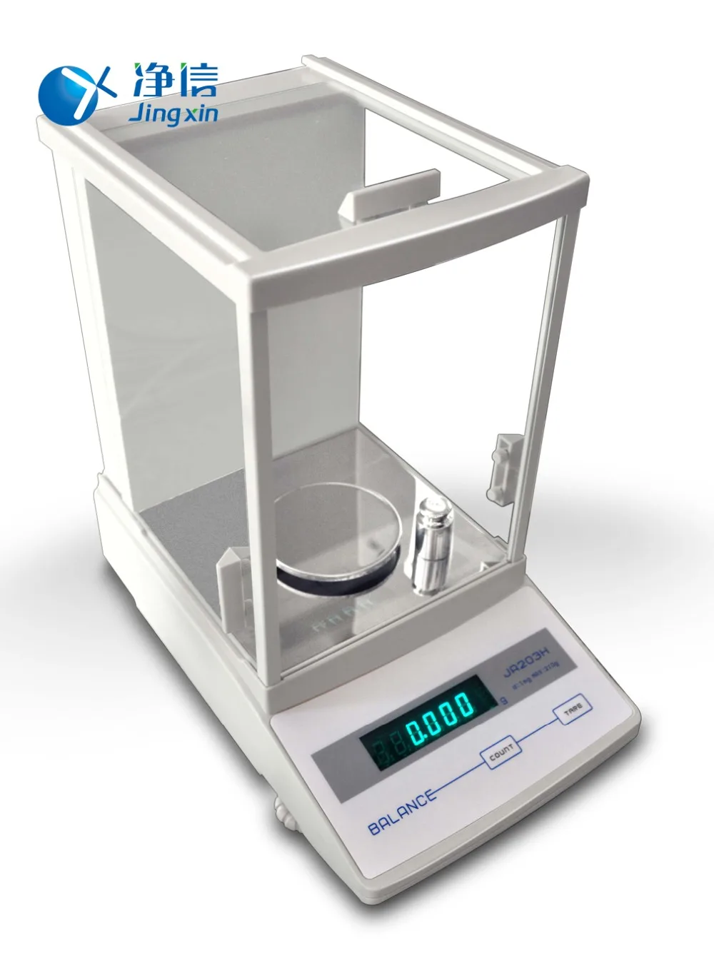 Технология Jingxin LCD Цифровой 300g/0 001g Электронный аналитический баланс научная