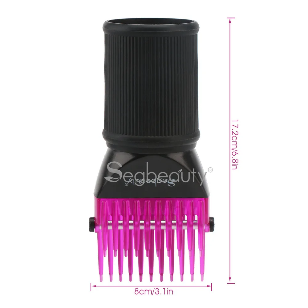 Skup Grzebień suszarka do włosów załącznik rozczesywania suszarka nadmuchowa stylizacja włosów szczotko suszarka załącznik fryzjerstwo narzędzie jak z salonu Pic