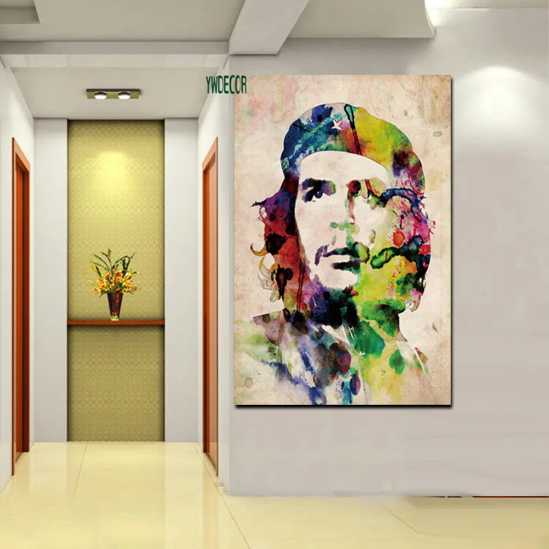 HD Print Watercolor Elvis Presley Che Guevara freedomWall Art Canvas Painting Pop Art on Canvas Living Room Poster Sofa Cuadros (3)