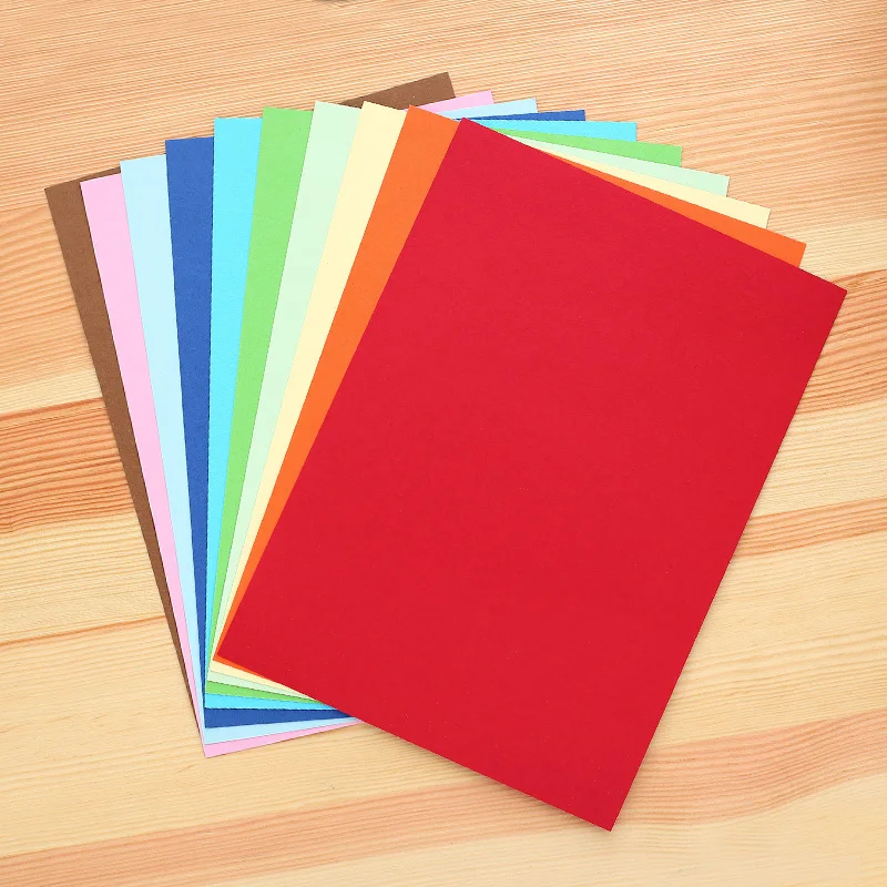 1 упак. 10 Простыни Детские Цветной карты Бумага 250x180 мм 180 г/м DIY оригами Бумага 10 C для детей гастроном 73401