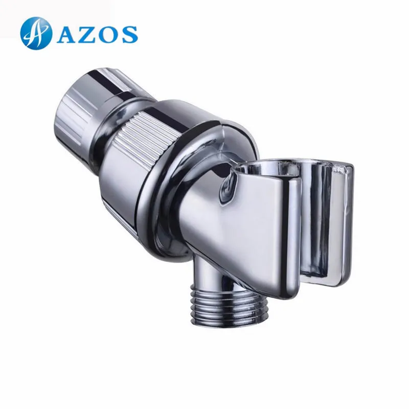 Adjustable Hand Shower Arm Mount with 1/2 IPS Swivel Ball Connector
