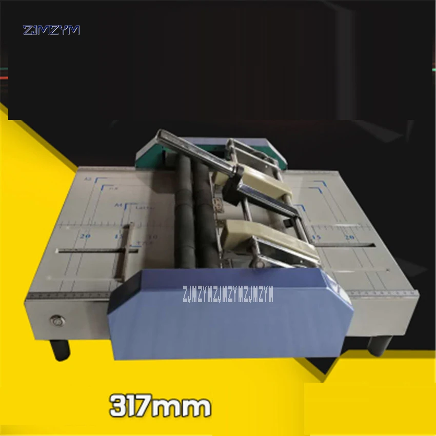 A3 electric stapler folding machine creasing card machines color pages dashed 110V/220V ZY-1 | Компьютеры и офис