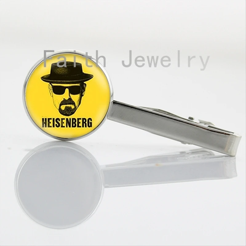 Buy Heisenberg Art Photo Tie Bar Pins Glass Art Pture