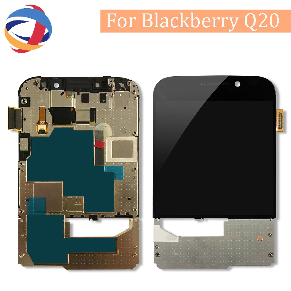 

100% Tested For Blackberry Q20 LCD Display Touch Screen Digitizer Assembly Replacement Parts For BlackBerry Q20 LCD