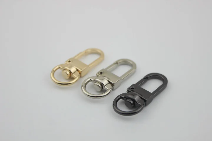 HK014 Zinc alloy dog buckle hook buckle buckle buckle hair ball key ring (8)