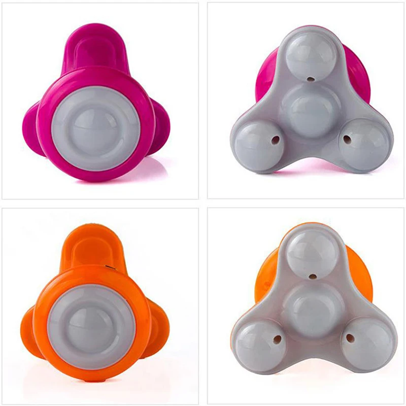 Mini Neck Massager Multifunction Plastic Relief Shape Roller Electric vibrator Burn Fat body Massage device muscle Relaxation