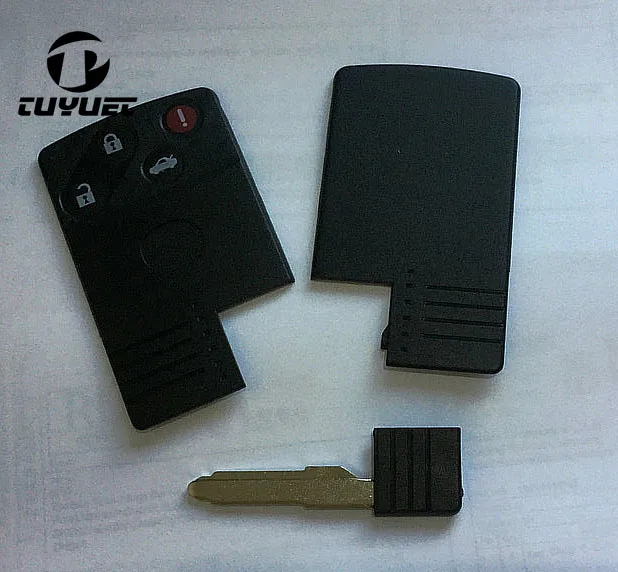 Mazda 4 Button smart card shell (11)-1