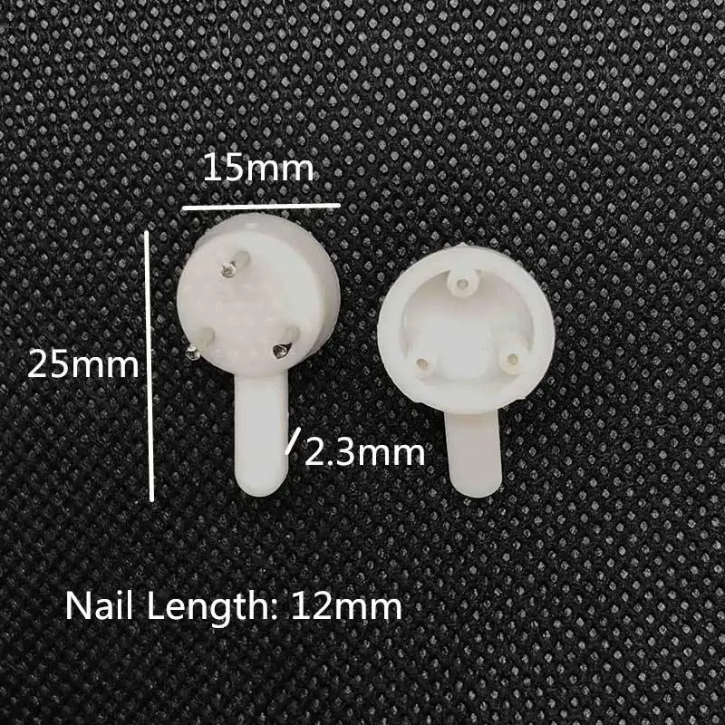 

20pcs Picture Frame Hooks Nail Hangers Mini Hook For Wedding Photos Clothes Handbag Non-trace ABS Photo Frame Invisible Hook