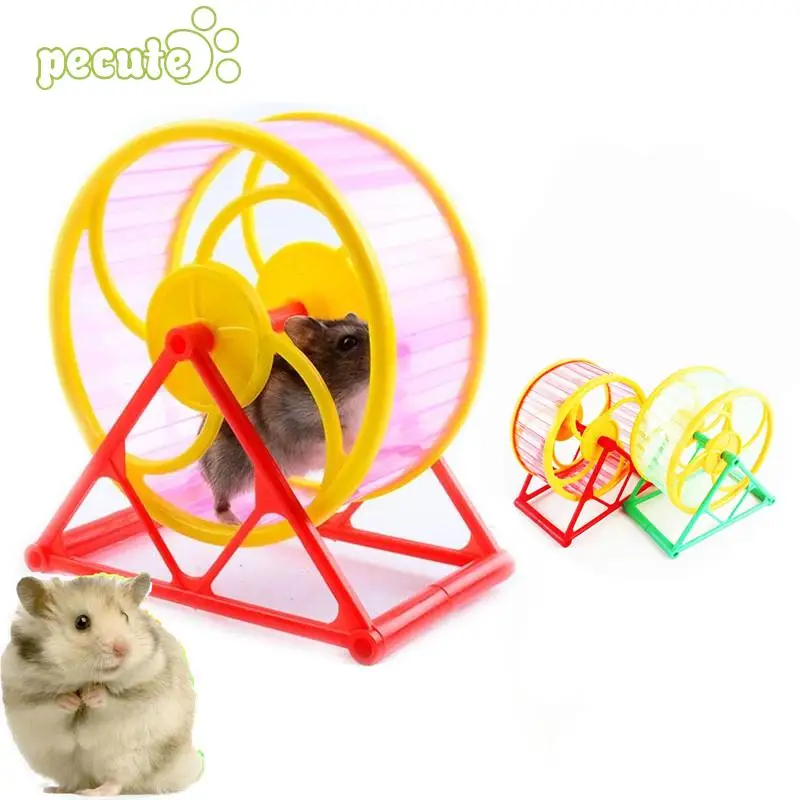 

Wheel Toy Play With holder Pet Rodent Hamster Exercise Running Spinner Home Accessories Pets Supplies Pets Toys Hamster Toys