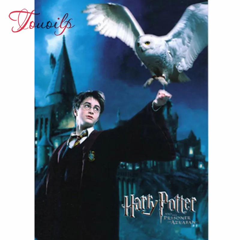 

5d,DIY diamond painting Harry Potter Owl full square round Diamond embroidery puzzle mosaic diamond craft diy photo custom