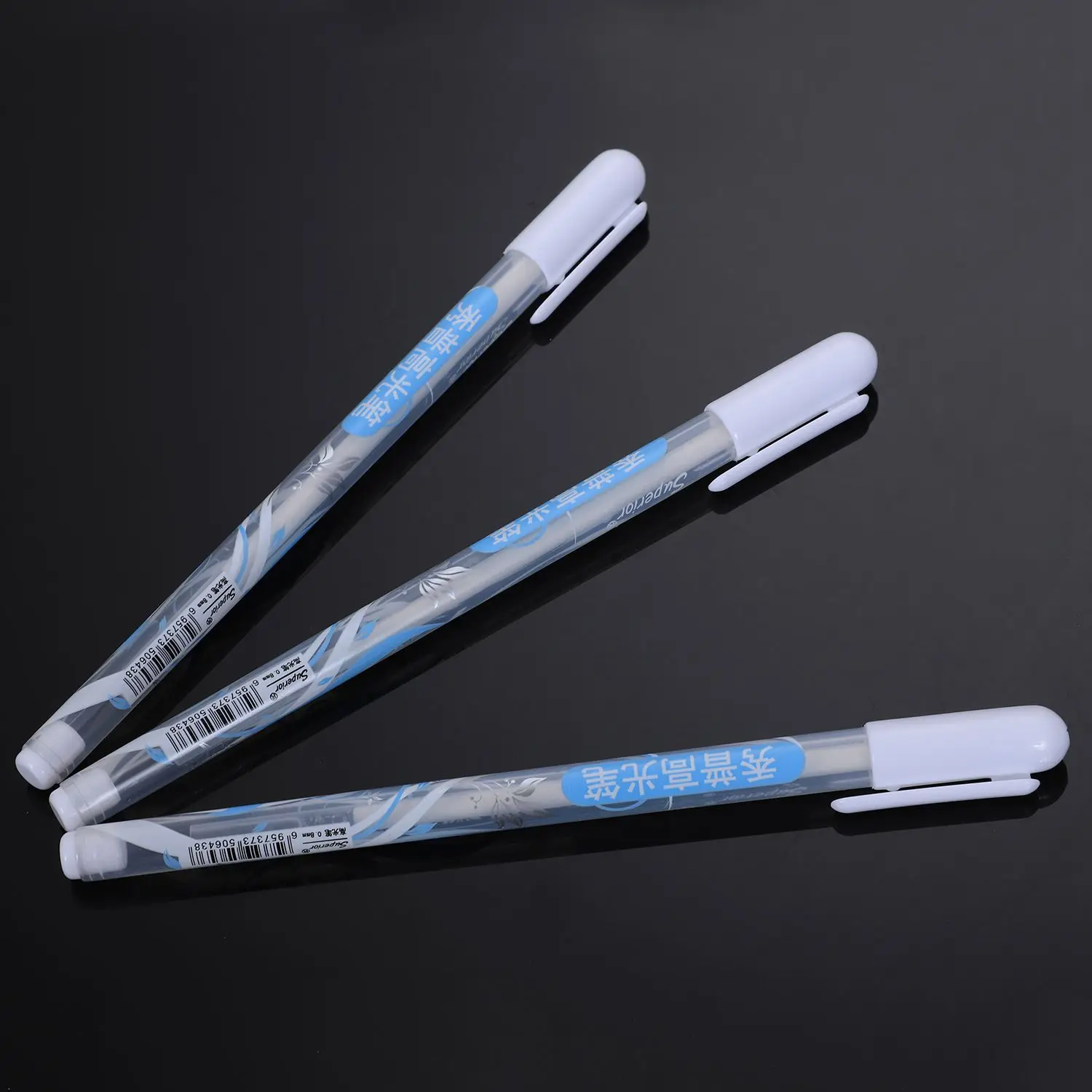 Улучшенная белая ручка 0,8 мм для эскизов, тонкая ручка для рисования, маркеры для дизайна, школьные принадлежности