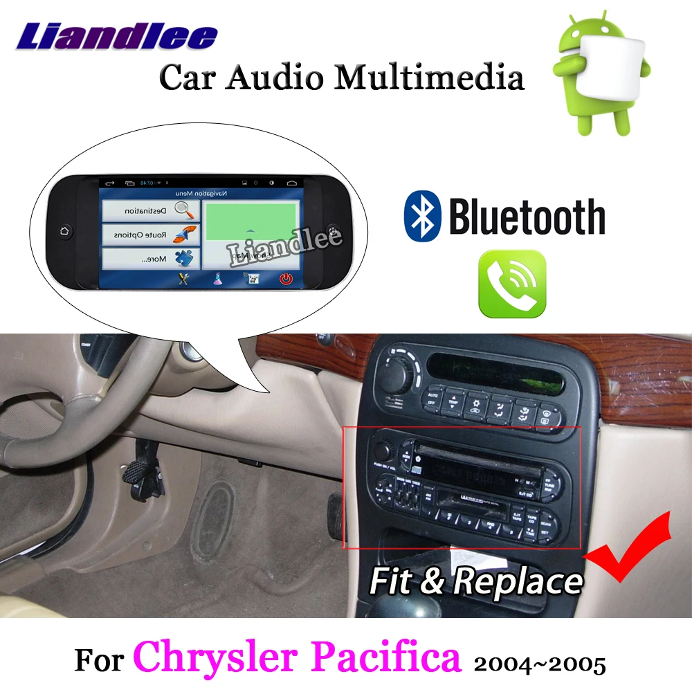 Автомобильная система Android для Chrysler nicfica 2004~ 2005 Радио Аудио Видео Стерео gps навигация Мультимедиа HD экран дисплей ТВ