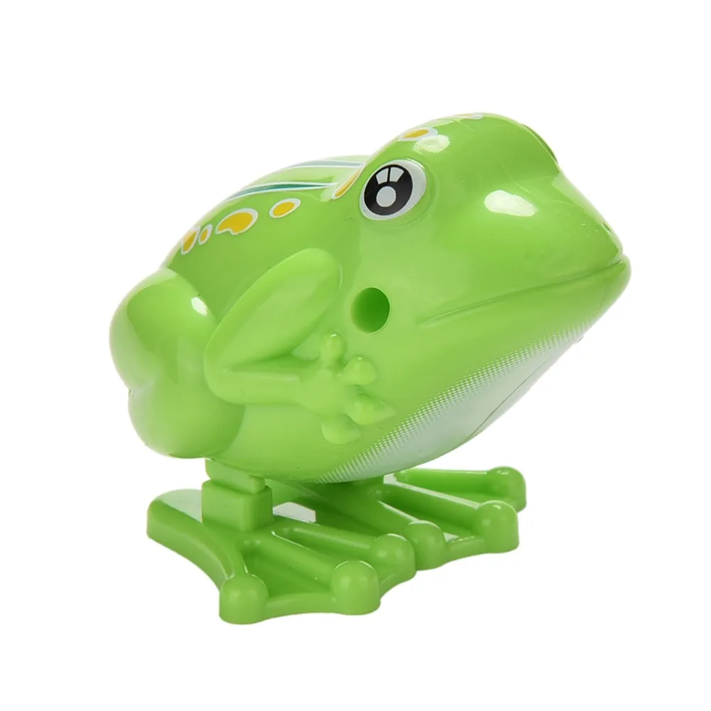 1Pcs Wind up Green Frog Toy Plastic Jumping Outdoor Animal Classic Educational Clockwork Kid Toys 1Pcs Wind up Green Frog Toy Plastic Jumping Outdoor Animal Classic Educational Clockwork Kid Toys
