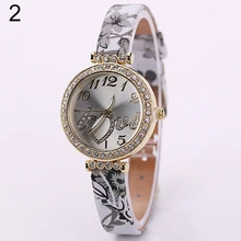 Hot Sales 2016 New Design Fashions Women s Lady Girl Love Heart Dial Fine Faux Leather