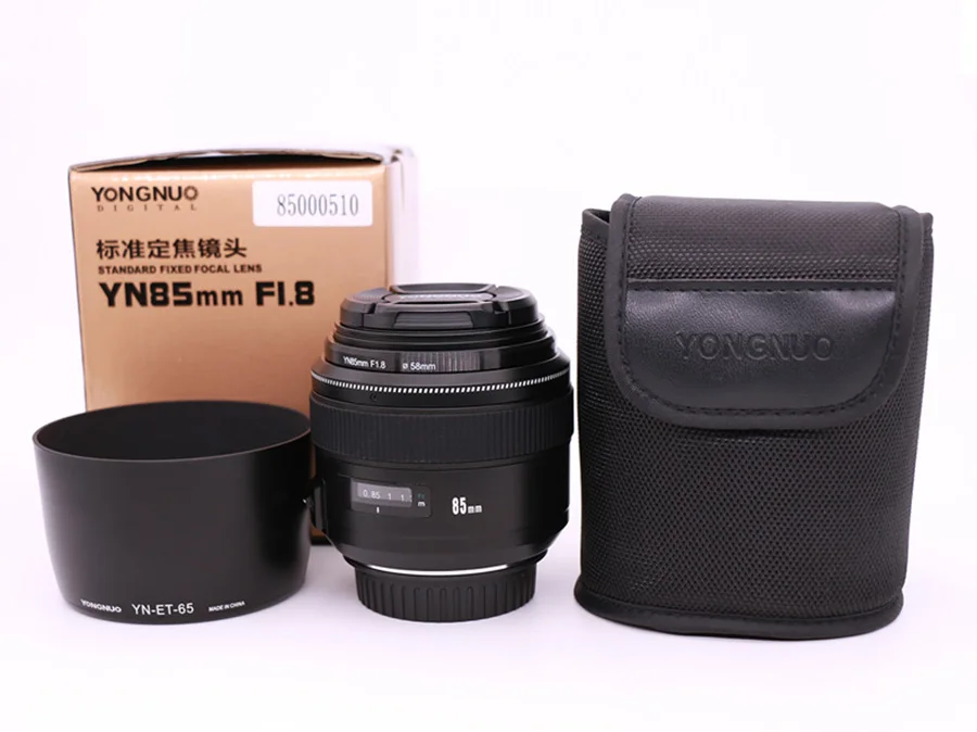 YONGNUO YN85mm f1.8 85 мм объектив камеры с фиксированным фокусом AF/объектив MF для Canon EF Mount EOS camera s 70D ПОРТРЕТНАЯ ФОТОГРАФИЯ