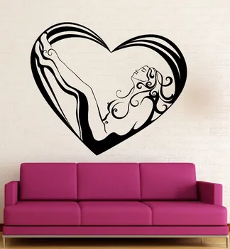 

Wall Sticker Vinyl Decal Love Hot Sexy Girl Romantic Room Decor