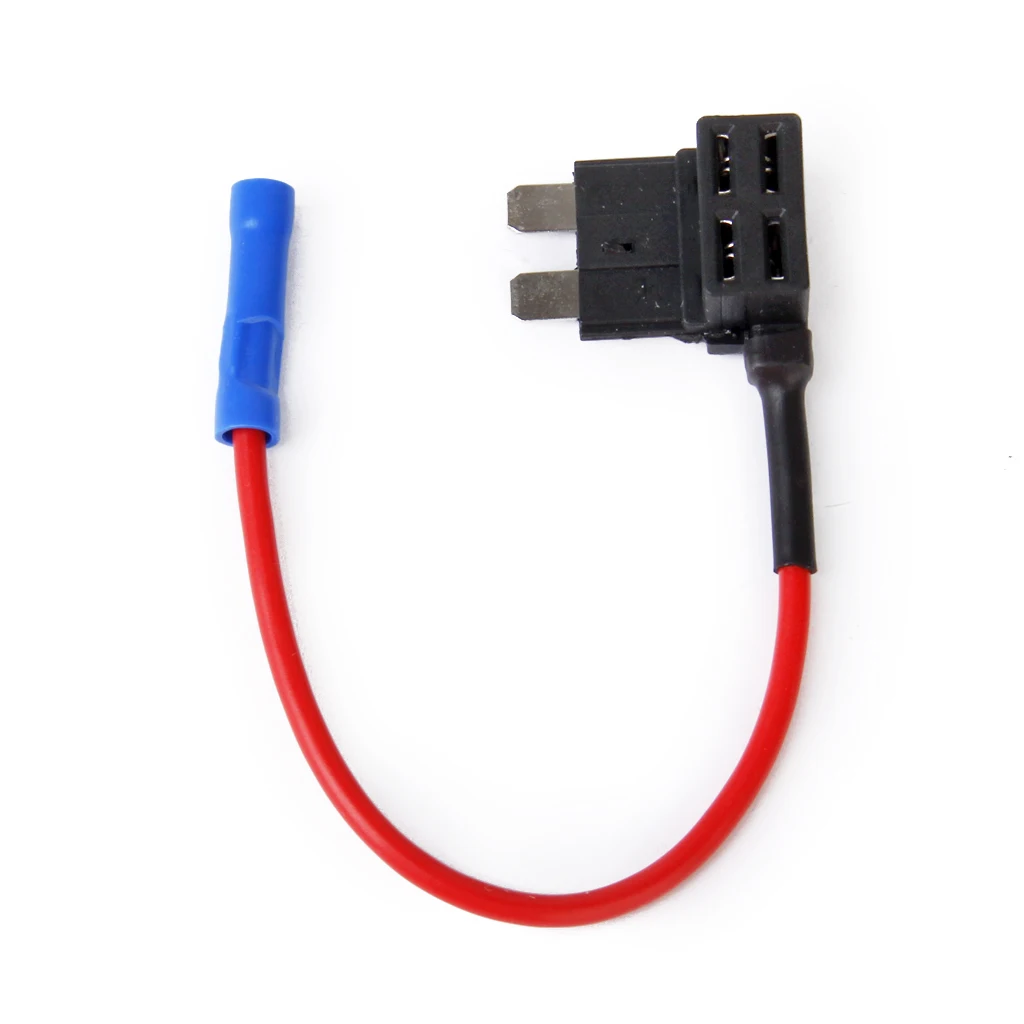 Add-A-Circuit Fuse TAP Adapter Standard (ATO, ATC) Blade Fuse Holder for Auto Car 32V