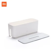 Original Xiaomi Power Strip Cord Socket Storage Boxes Cable Manager Heat Emission Hole Container Dustproof Safety Outlet Case