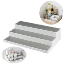 Кухонный органайзер, кухонный шкаф, органайзер, стеллаж для хранения, полка для макияжа, органайзер для ванной комнаты, шкаф для специй