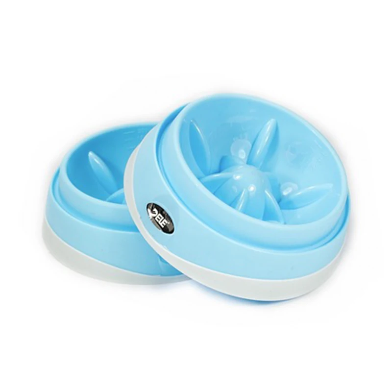 Plastic Cute Cat Bowl Pet Dry Food Cat Bowls for Puppy Dog Bowls