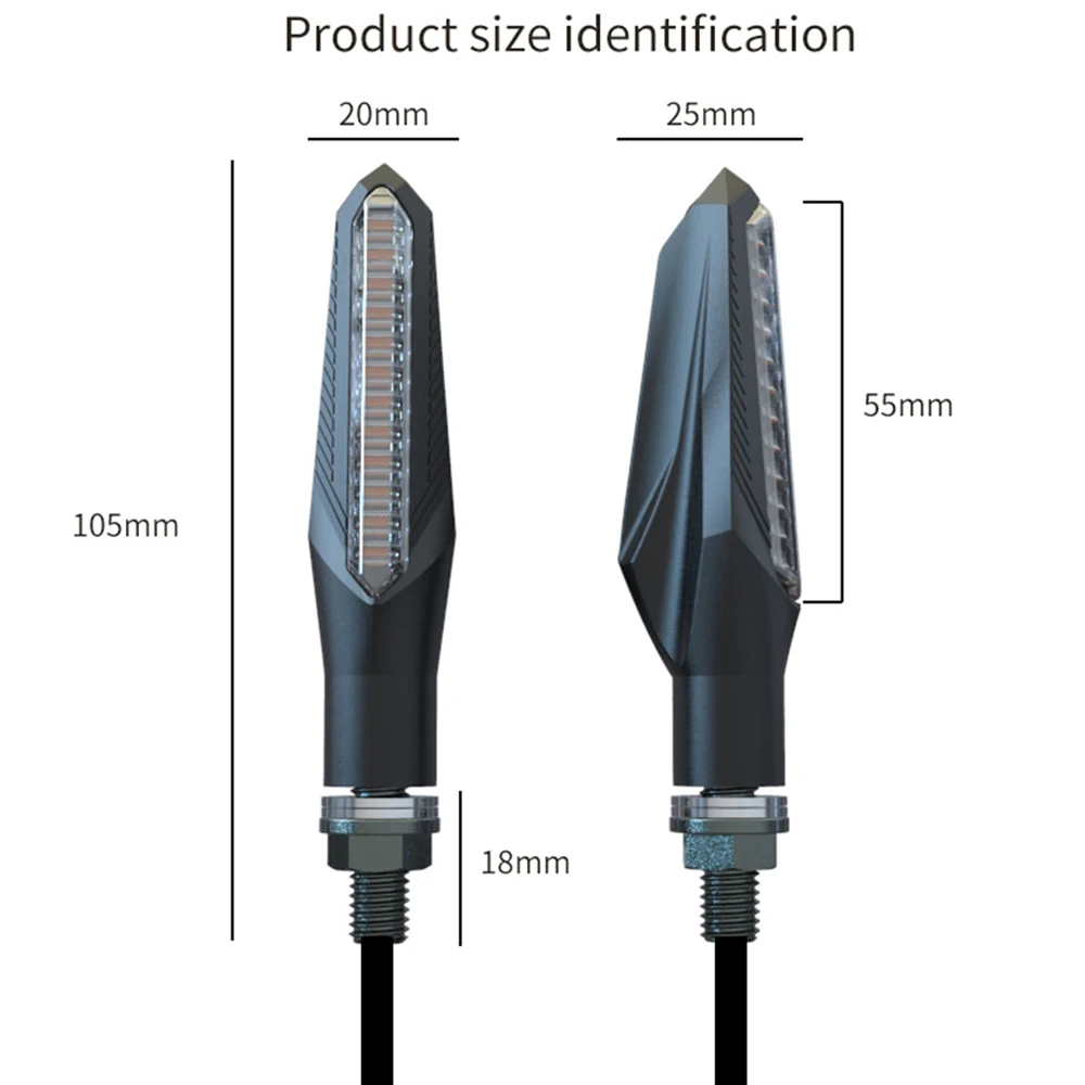 Дух зверя бег указатели поворота мигалки светодиодные мотоциклетные для Yamaha Fz16 KAWASAKI Z1000SX Honda Cb650f Cb500x cbr650f msx