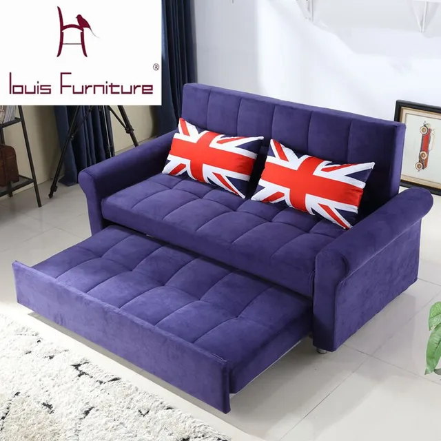 Modern Bedroom Furniture Small Apartment Sofa Bed Multifunctional Modern Bedroom Furniture Small Apartment Sofa Bed Multifunctional Double New