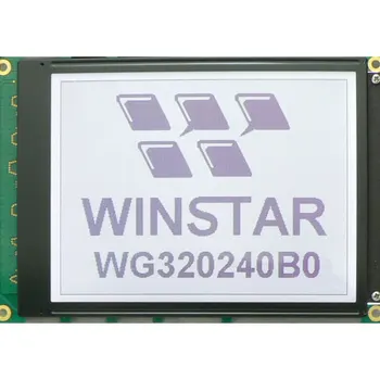 

5.7'' WG320240B0 WINSTAR 5V blue LCD display module with 320x240 pixels built in with RA8835 controller white backlight 8080