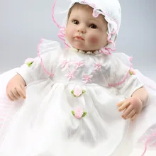 Реалистичная силиконовая виниловая мягкая Кукла Reborn Baby, спокойные игрушки для сна для детей, коллекция для взрослых