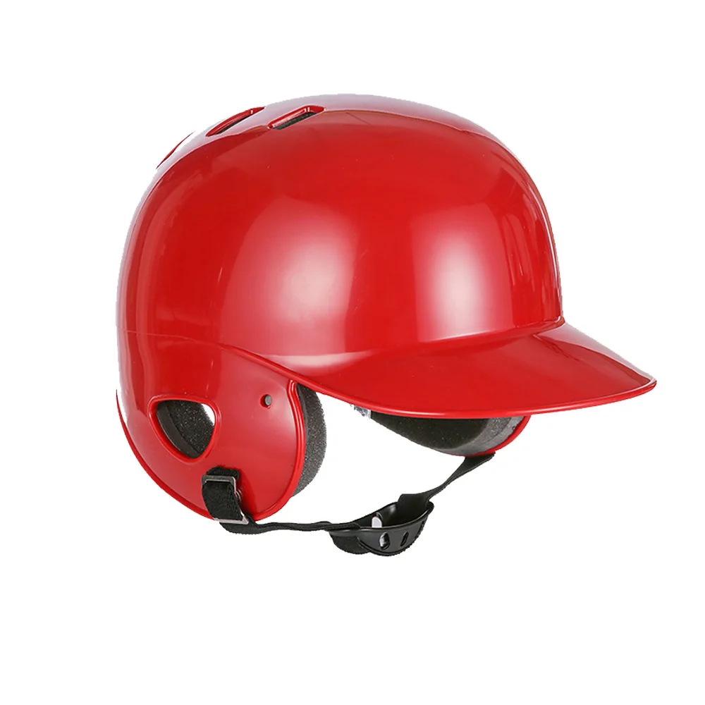 Профессиональный бейсбольный шлем для тренировки бейсбола защита головы - Цвет: Красный